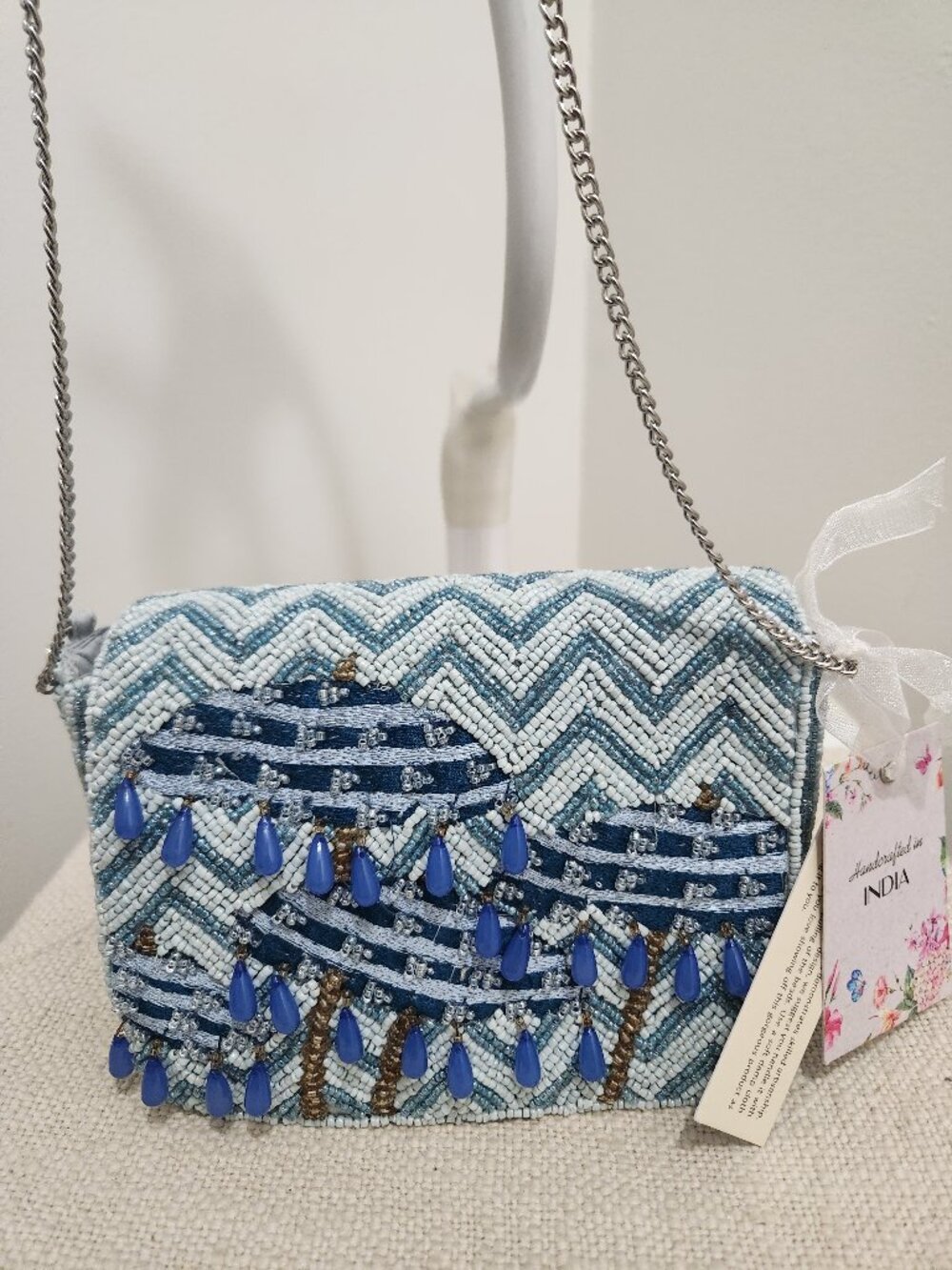 Beaded mini bag!